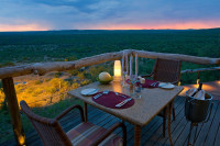 Ongava Lodge dinner