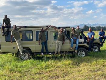 Sunset Adventure Safari Photo